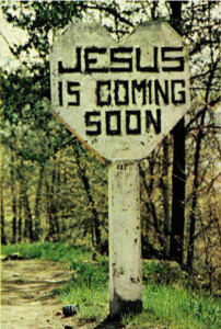 Jesus is coming soon marker in Totz, KY